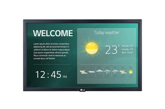 22SM3G-B - LG 22" 1920x1080 Full HD LCD Integrated Pro:Idiom Display Monitor