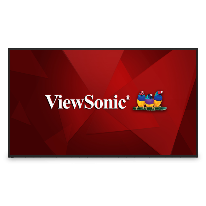 CDE6512 - ViewSonic 65-Inch 4K UHD 3840 x 2160 Wireless Presentation Display