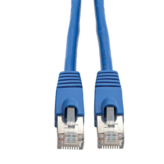 AUGMENTED CAT6 (CAT6A) SHIELDED (STP) SNAGLESS 10G CERTIFIED PATCH CABLE, (RJ45