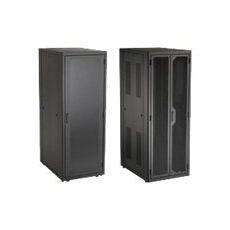 EC42U3042SMMSMNK - Black Box NETWORK CABINET-42U,30"WX42"D WITH M6 RAILS,MESH FRONT & MESH REAR DOOR,SOLID SI