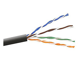 Belkin CAT5e Stranded Bulk Cable 500 ft networking cable Black 6000" (152.4 m)