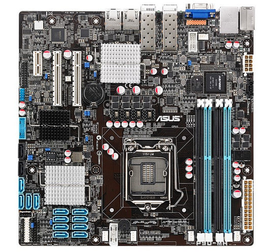 ASUS P9D-MH/SAS/10G-DUAL IntelÂ® C224 LGA 1150 (Socket H3) micro ATX