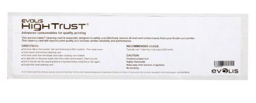 ACL004 - Evolis CARD CLEANING KIT /10 T CARDS