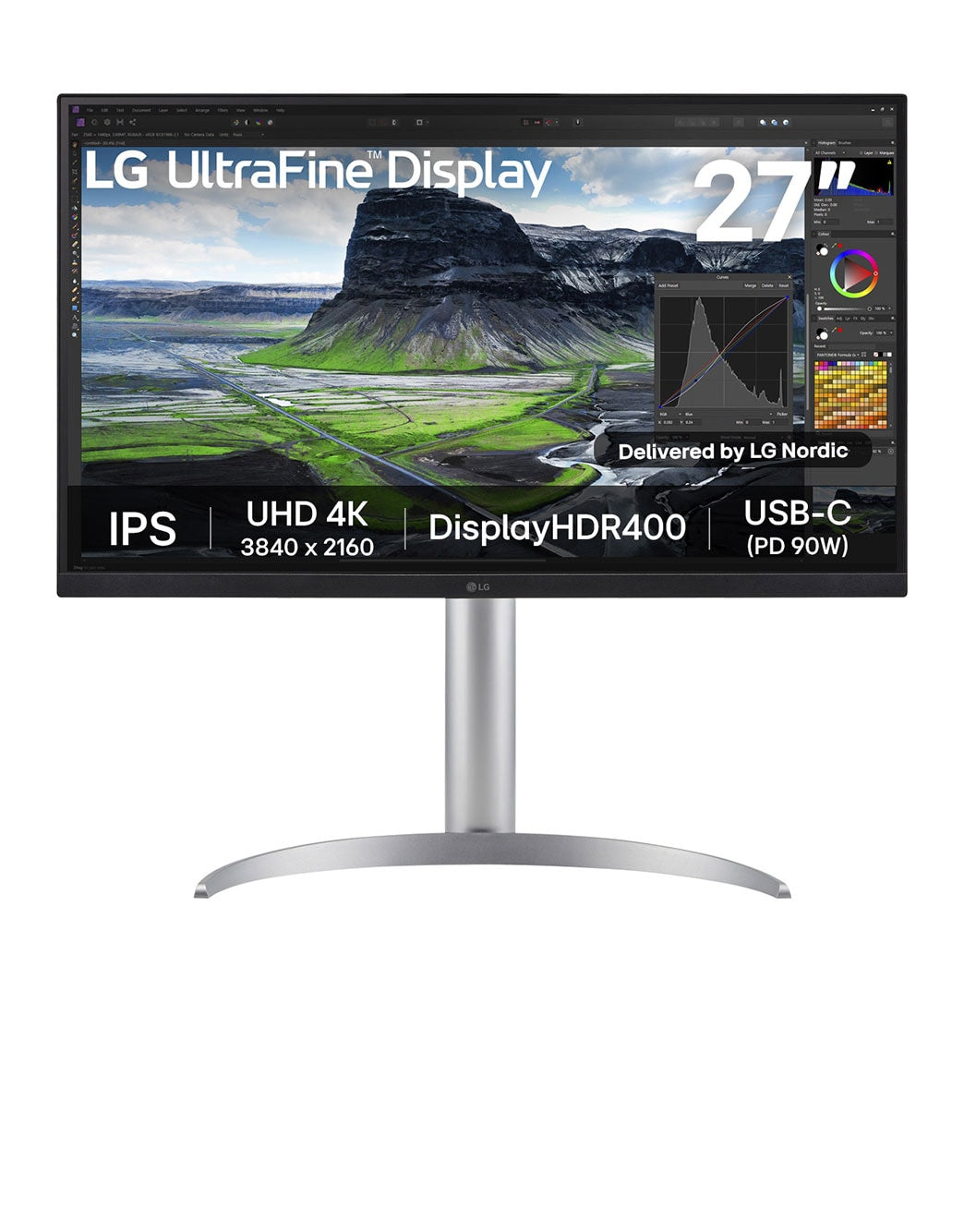 27UQ850V-W - LG Computer Screen 27'' Flat-Screen Monitor LCD 68.6 cm