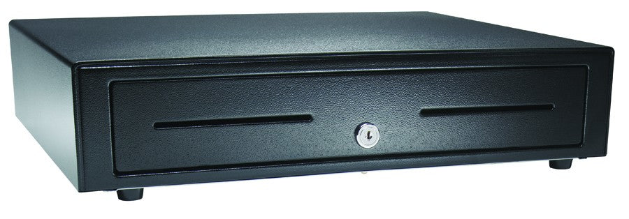 VB484A-BL1616 - APG Cash Drawer VASARIO 16X16 BLK SERIAL 5BILL