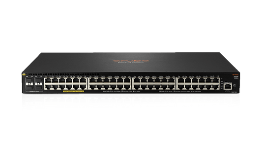 JL262AABA - HP Aruba 2930F-48G-PoE+-4SFP 48-Port Gigabit PoE+ Switch