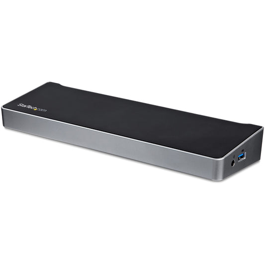 StarTech.com DK30CH2DPPD notebook dock/port replicator Wired USB 3.2 Gen 1 (3.1 Gen 1) Type-C Black, Silver