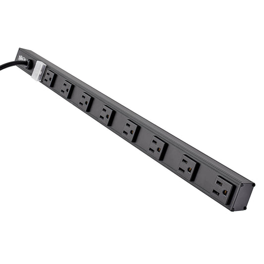 Tripp Lite PS2408B surge protector Black 8 AC outlet(s) 120 V 179.9" (4.57 m)