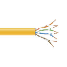 Black Box EVNSL0649A-1000 networking cable Yellow 12000" (304.8 m) Cat6 U/UTP (UTP)