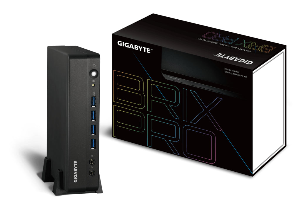 Gigabyte 1115G4-BWUS 1L sized PC Black i3-1115G4