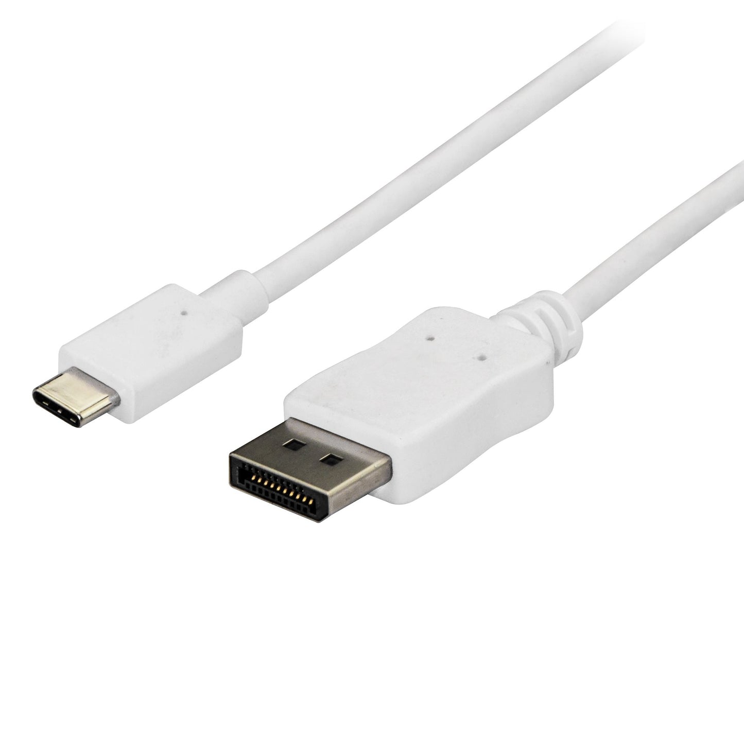 StarTech.com CDP2DPMM6W video cable adapter 70.9" (1.8 m) USB Type-C DisplayPort White