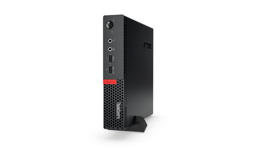 Lenovo ThinkCentre M710q DDR4-SDRAM i5-7500T SFF Intel Core i5 8 GB 500 GB HDD Windows 10 Pro Mini PC Black