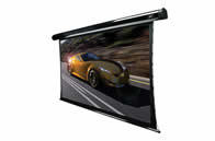TE120HW2 - Elite Screens PREMIUM TRUE FLAT TAB-TENSION ELECTRIC SCREEN - CINEWHITE MATERIAL - BLACK - DIA