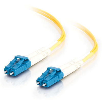 C2G 6M LC-LC 9/125 OS1 DUPLEX SINGLEMODE FIBER OPTIC CABLE (TAA COMPLIANT) - YEL