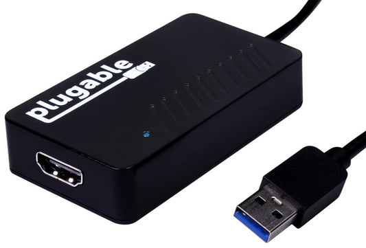 UGA-2KHDMI - PLUGABLE TECHNOLOGIES PLUGABLE USB 3.0 TO HDMI VIDEO ADAPTER