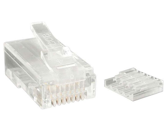 StarTech.com CRJ45C6STR50 wire connector RJ-45 Transparent