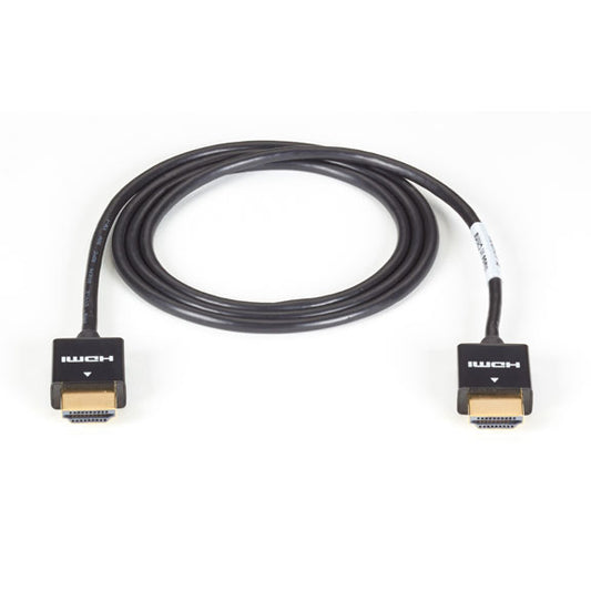 VCS-HDMI-005M - Black Box SLIM-LINE HIGH-SPEED HDMI CABLE WITH ETHERNET, REDMERE CHIPSET - 5-M (16.4-FT.)