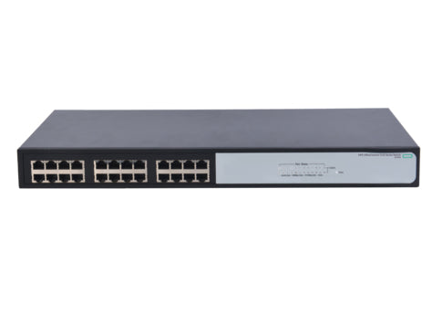 Hewlett Packard Enterprise OfficeConnect 1420 24G Unmanaged Gigabit Ethernet (10/100/1000) 1U Black