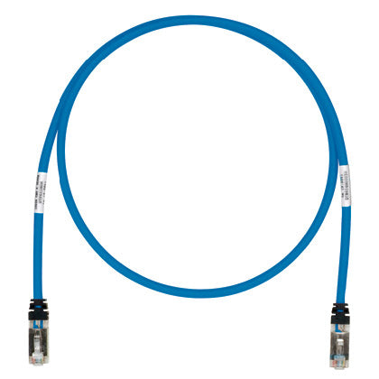 STP6X6BU - Panduit 6FT CAT6A BLUE S/FT P COPPER