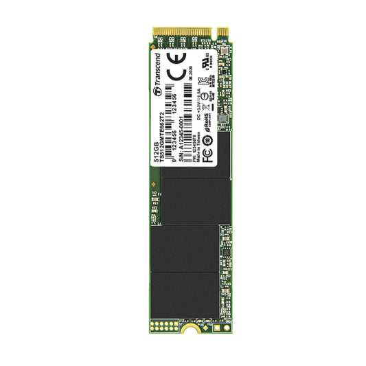 Transcend MTE662T2 M.2 512 GB PCI Express 3.0 3D NAND NVMe