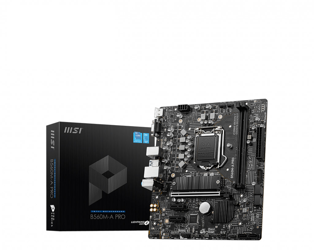 MSI B560M-A PRO motherboard Intel B560 LGA 1200 micro ATX