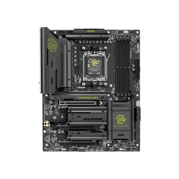 7E53-001R - MSI B850 TOMAHAWK AM5 DDR5 ATX WiFi Gaming Motherboard