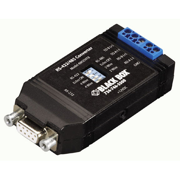 ASYNC RS232 TO RS422/485 INTERFACE CONVERTER - DB9 TO TERMINAL BLOCK, GSA, TAA