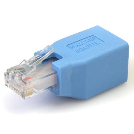 RJ45 ETHERNET TO CISCO CONSOLE ROLLOVER ADAPTER - THIS DURABLE ROLLOVER ADAPTER