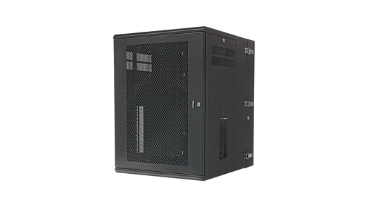 Panduit PZWMC1830P rack cabinet 18U Wall mounted rack Black