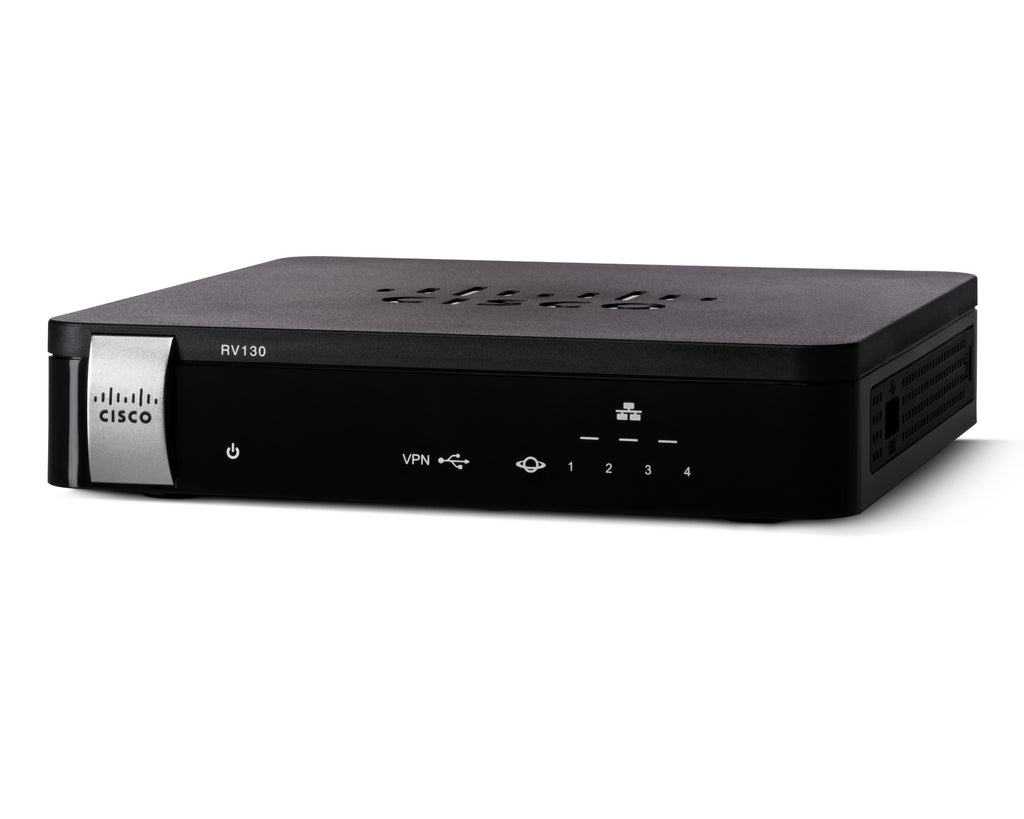 Cisco RV130 wired router Gigabit Ethernet Black– Aeonfly