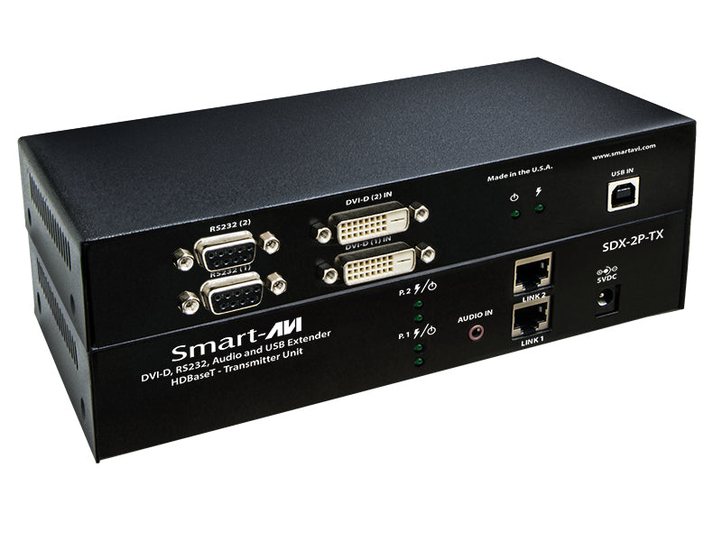 SDX-2PS - Smart-AVI HDBASET DUALDVI+USB+RS232+AUDIO EXTENDER