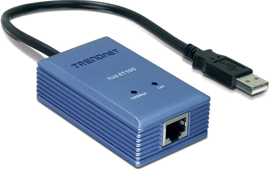 TU2-ET100 - Trendnet USB 2.0 TO 10/100 MBPS ETHERNET ADAPTER