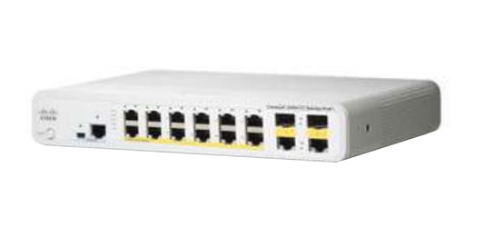 WS-C2960C-12PCL-RF - Cisco CAT 2960C 12 FE POE, 2 X DUAL UPLINK,LAN
