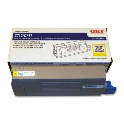 OKI YELLOW TONER FOR C711DN, C711DTN, C711N - 11.5K TONER - ISO