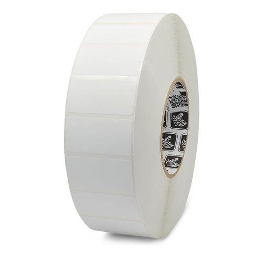 LABEL, POLYESTER, 2X1IN (50.8X25.4MM); TT, Z-ULTIMATE 2000T WHITE, VALUE COATED,