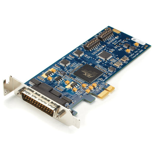 PCIE BUS SERIAL BOARD - (2) RS-232/422/485, (2) DB9, GSA, TAA