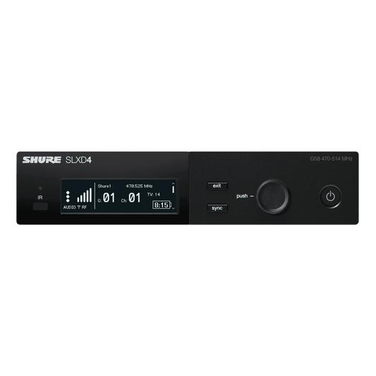SLXD4 - Shure Digital Wireless Receiver