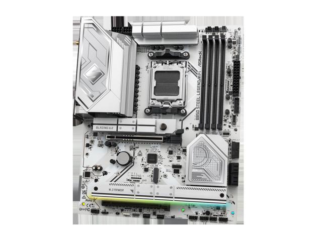 90-MXBQS-A0UAYZ - ASRock B850 Steel Legend WiFi AMD AM5 ATX Motherboard