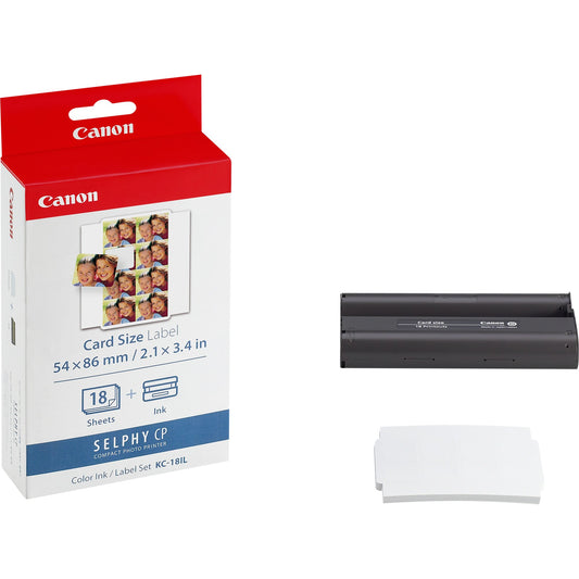 7740A001 - Canon KC-18IL CLR INK AND PAPER SET