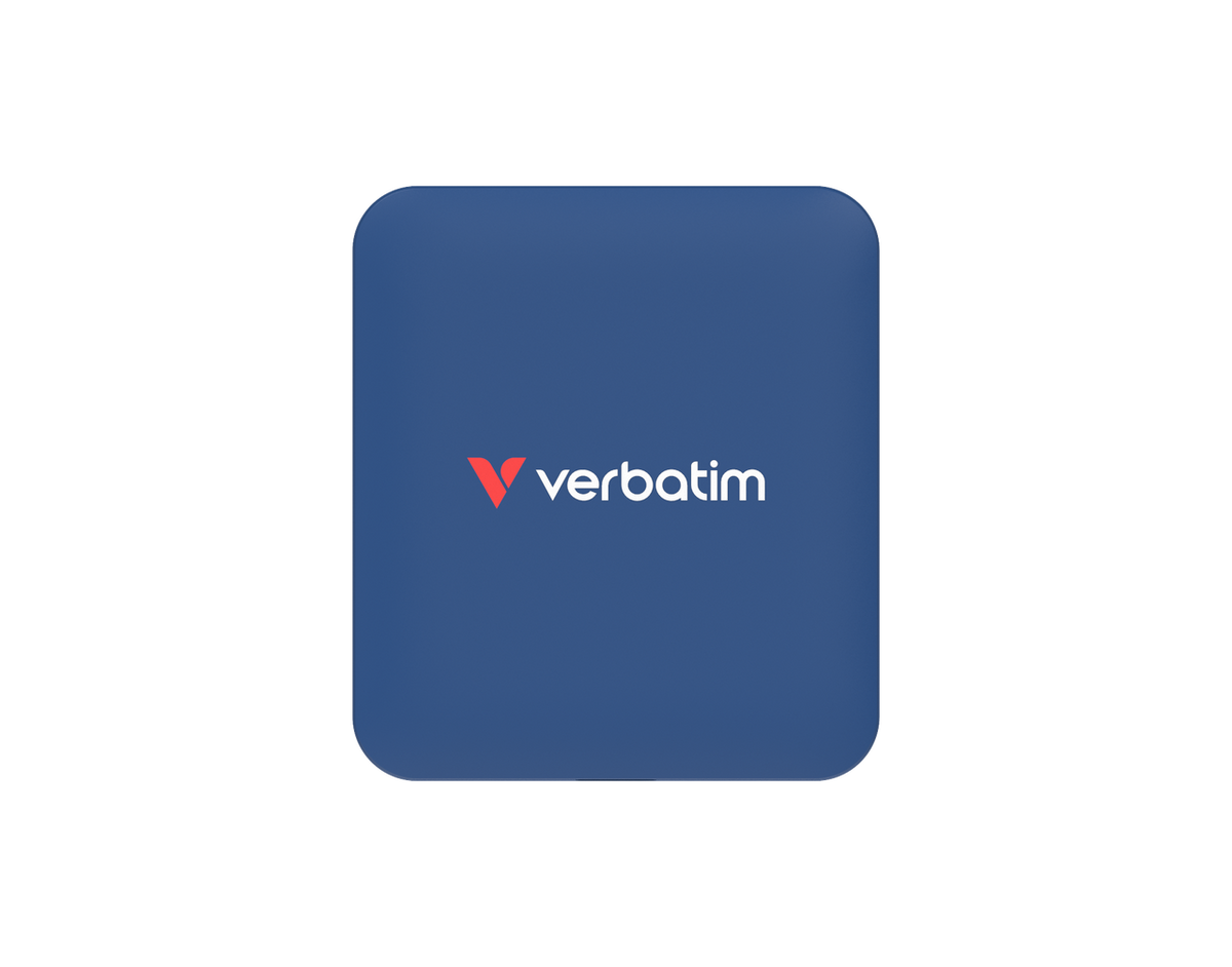32076 - Verbatim Metallic SnapBack 2TB Blue SSD