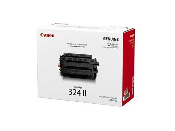 3482B003 - Canon CANON CARTRIDGE 324 II HI-CAPACITY BLACK TONER - FOR CANON IMAGECLASS LBP6780DN