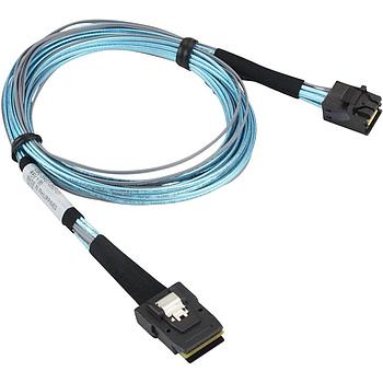 CBL-SAST-0507-01 - Supermicro SPARE PARTS-1, INTERNAL MINI-SAS TO MINI-SAS HD 80CM W/ SB, 28AWG