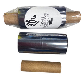 RESIN RIBBON, 40MMX300M (1.57INX984FT), IMAGE LOCK; IMAGE LOCK, 25MM (1IN) CORE,