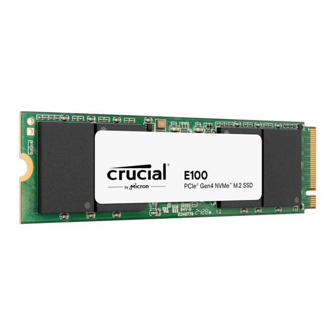CT2000E100SSD8 - Crucial E100 SSD 2 TB intern M.2 2280 PCIe 4.0 x4 NVMe