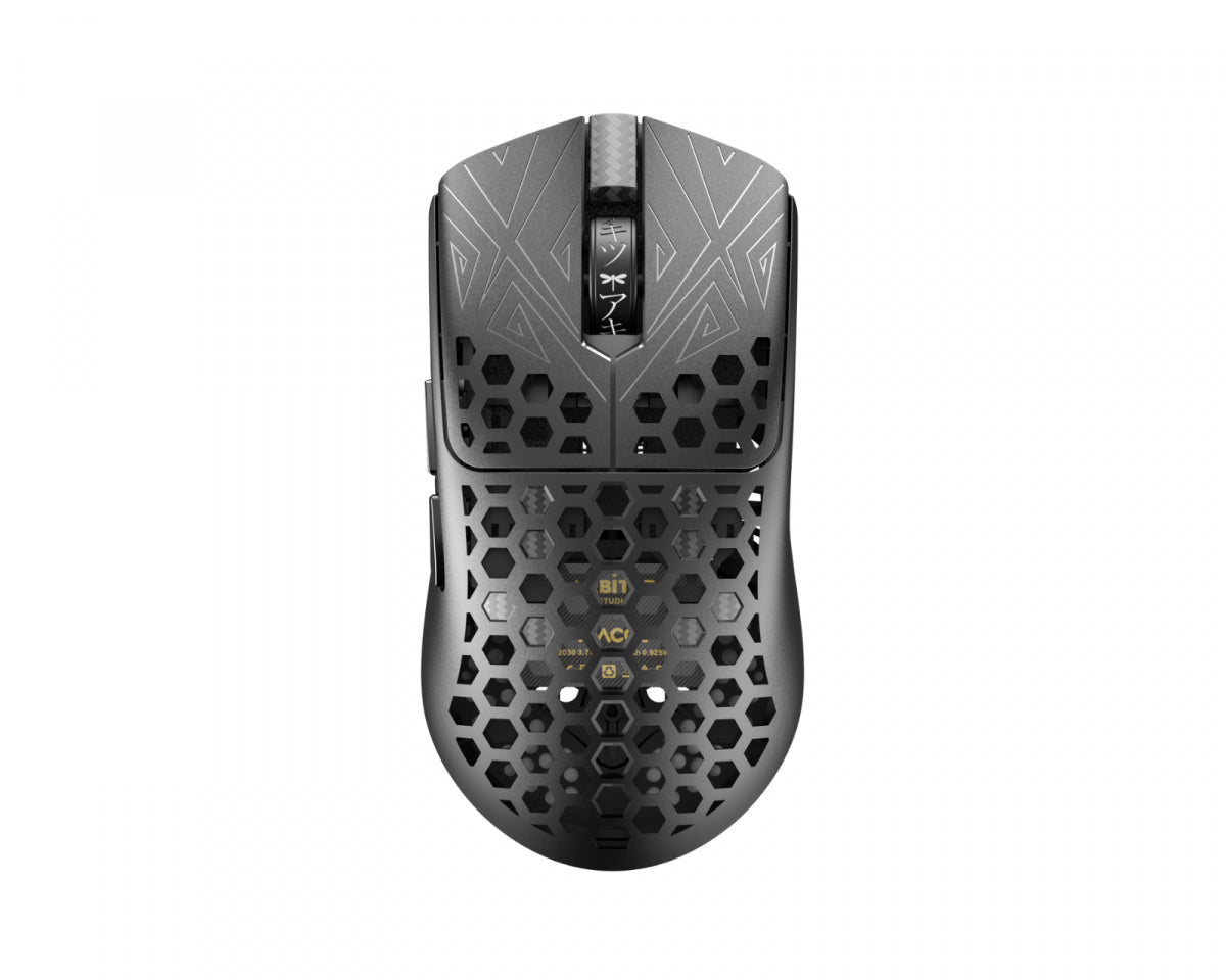 AR-25-AKITSUM-BK - Vancer AKITSU Medium Carbon Fiber Wireless Gaming Mouse Black