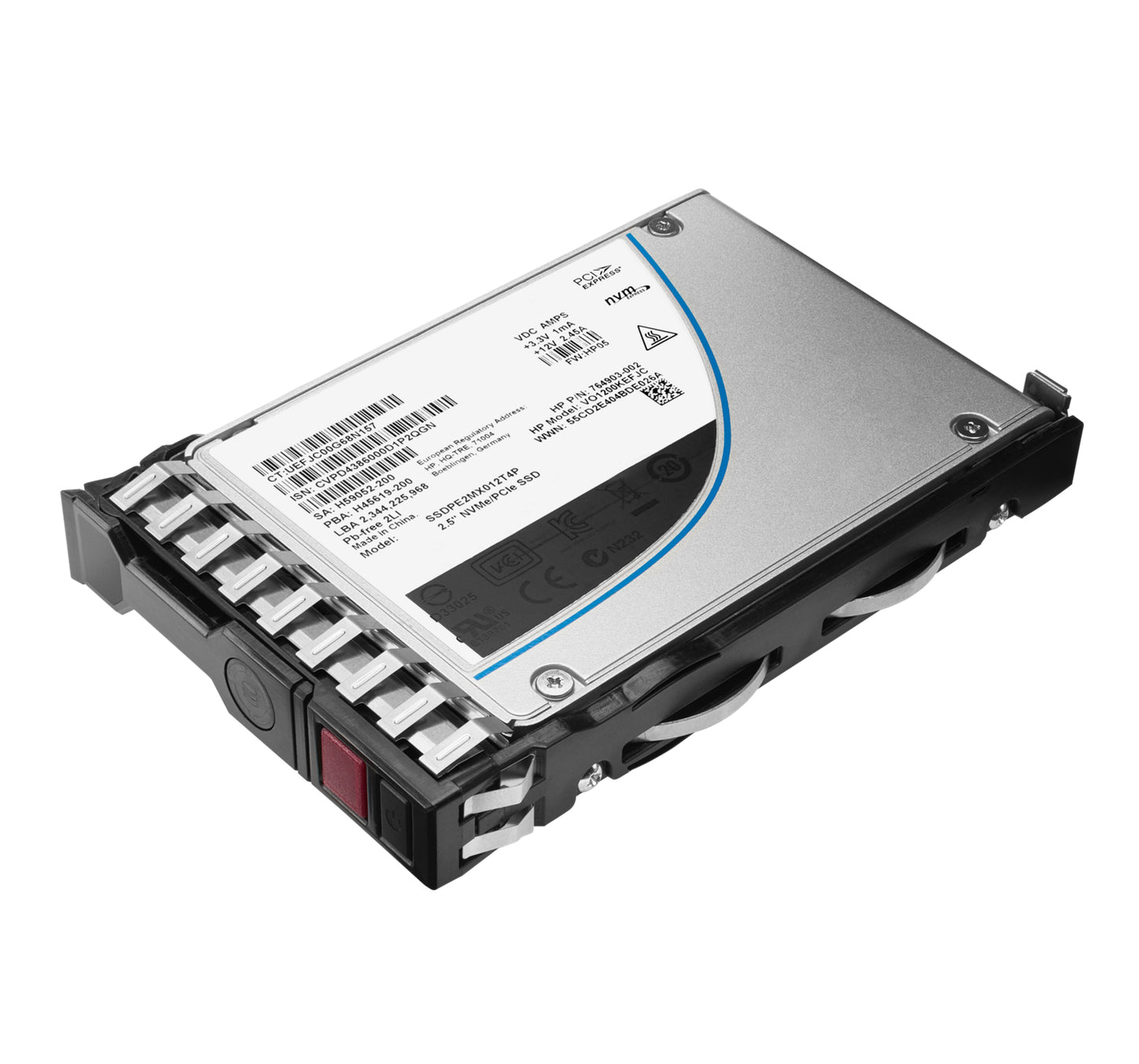 Hewlett Packard Enterprise 875474-K21 internal solid state drive 2.5" 960 GB Serial ATA TLC