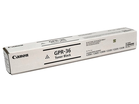 3782B003AA - Canon CANON GPR-36 BLACK TONER CARTRIDGE FOR USE IN IR ADVANCE C2020 C2030 ESTIMATED Y