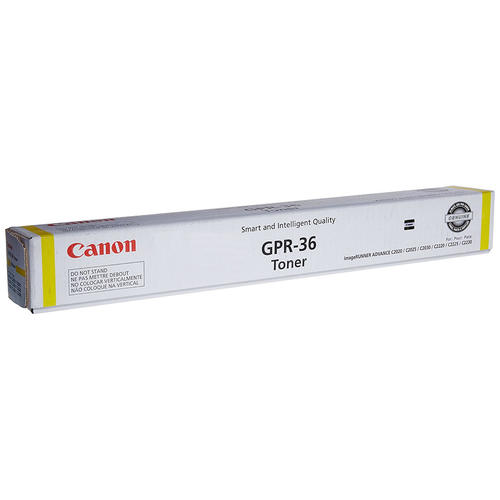3785B003AA - Canon CANON GPR-36 YELLOW TONER CARTRIDGE FOR USE IN IR ADVANCE C2020 C2030 ESTIMATED