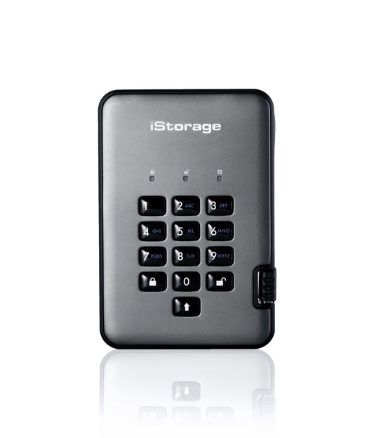 IS-DAP2-256-500-C-X - iStorage DISKASHUR PRO2 256-BIT 500GB FIPS CERTIFIED