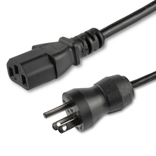 PXTMG10110 - StarTech.com 10FT (3M) 18AWG HOSPITAL GRADE POWER CORD W/ NEMA 5-15P AND IEC C13 CONNECTORS;
